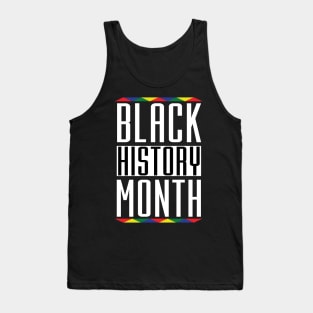 Black History Month Black Lives Matter African Roots Tank Top